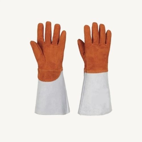 Tig Welding Gloves Grain Palm Split Cuff - Image 3
