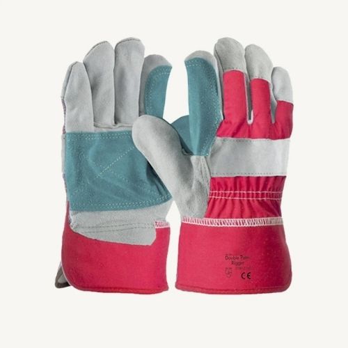 Double Palm Canvas Back Rigger Gloves - Image 3