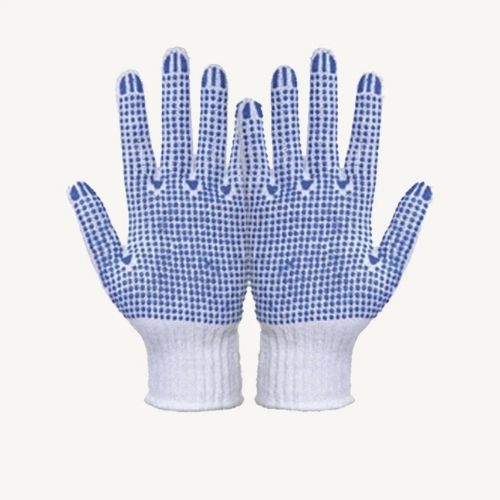 Seamless Knitted Gloves Single Side & Double Side Dotted - Image 5
