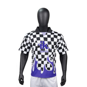 Polo Style Sublimated Custom Soccer Uniform