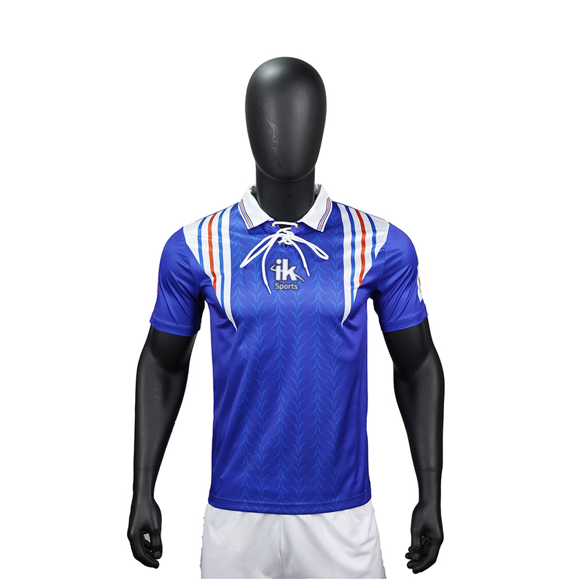 Customized Sublimation Polyester Polo Shirt Soccer Uniform