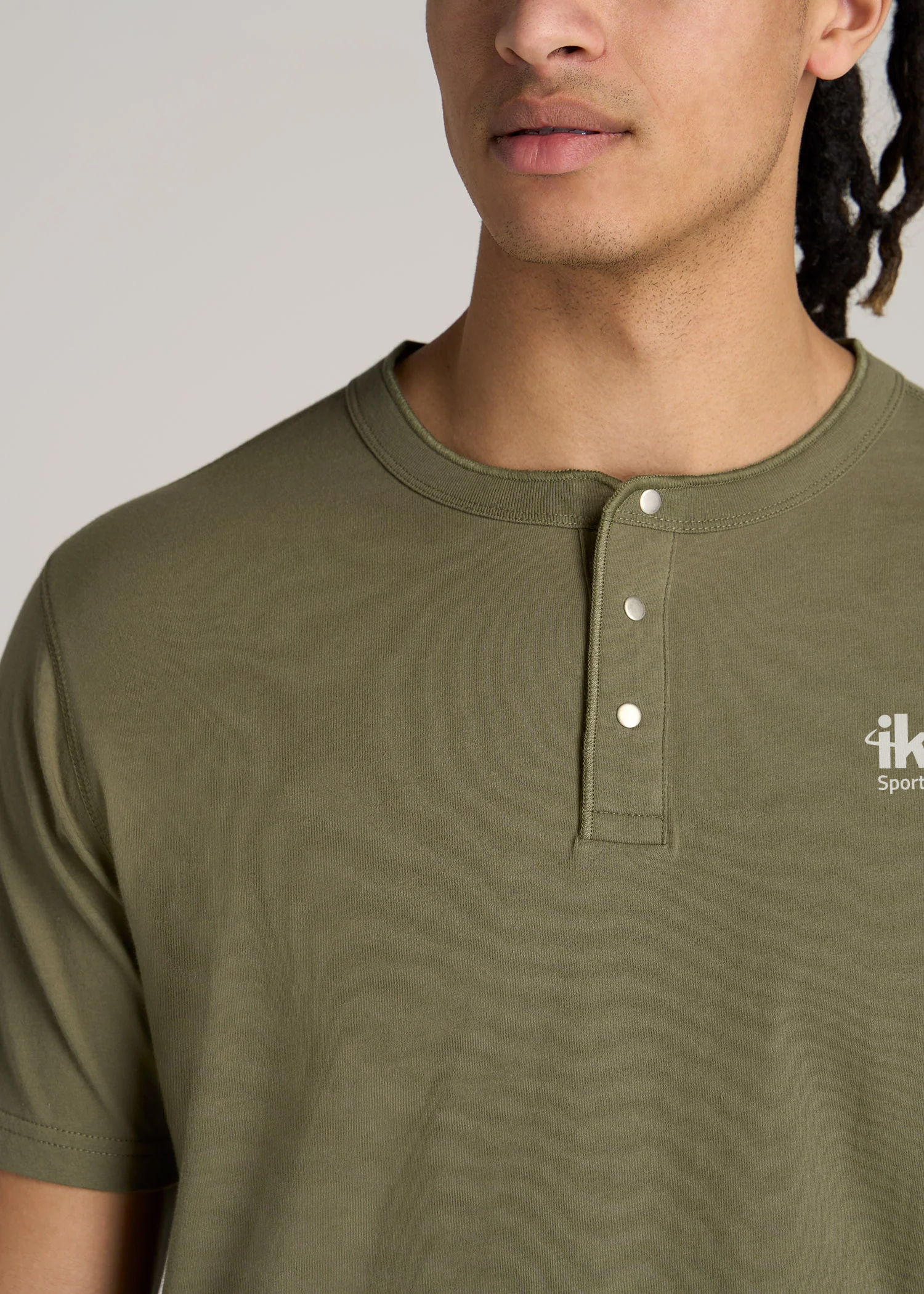 Button Neck Tshirt - Image 2