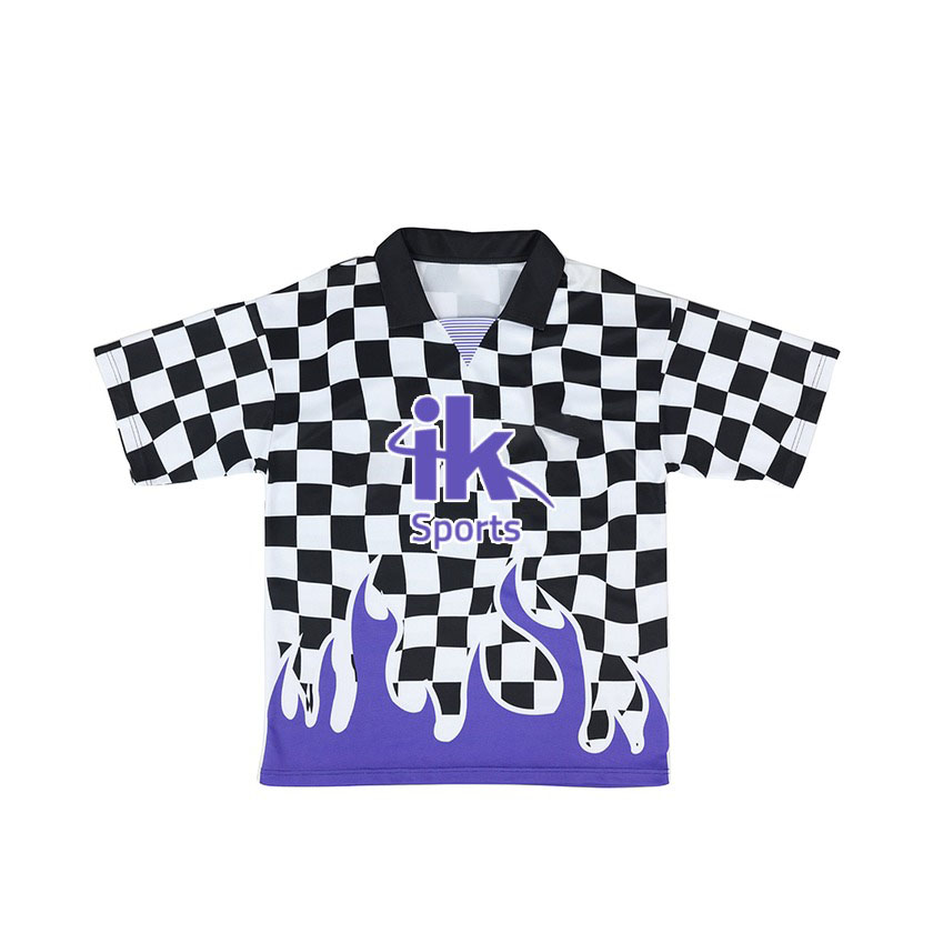 Polo Style Sublimated Custom Soccer Uniform - Image 2